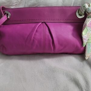 Coach Pink Leather Women's Bag